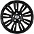 Khomen Wheels KHW2004 (Land Rover Range Rover) 8,5x20 5x120 ET45 Dia 72,6 (Black Fp) KHW200400BLF
