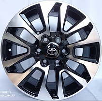 Replica 1743 7,5x18 6x139,7 ET25 Dia 106,1 (Blk Pol) 1743751861397251061BP