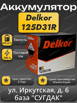 Delkor 125D31R