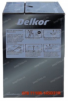 Delkor EFB T110R(145D31R) Start-Stop