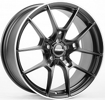 Replica Rays 5090X-FG441 8x18 5x108 ET40 Dia 73,1 (Чёрный Матовый (Полированный Обод)) VL81557