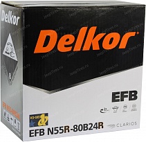 Delkor EFB N55R (80B24R) Start-Stop