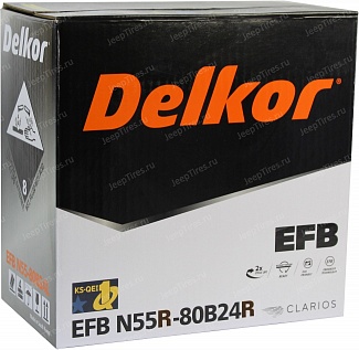 Delkor EFB N55R (80B24R) Start-Stop
