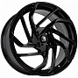 FF FBX104 7,5x17 4x100 ET35 Dia 73,1 (Black) LOT1119_FBX104