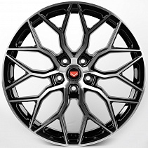 Replica Vossen iV-1155-DS345 8,5x19 5x112 ET35 Dia 66,6 (Чёрный Глянцевый) VL81911