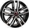 Remain R259 (Mazda CX5) 7x17 5x114,3 ET45 Dia 67,1 (Алмаз Черный) 25903AR