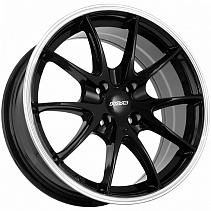 FF REW009 7x16 4x100 ET35 Dia 73,1 (Black Machine Lip) LOT1866_REW009