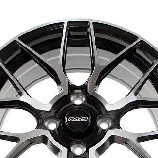 FF SH7091 7x15 4x100 ET35 Dia 73,1 (Black Machined Face) LOT1457_SH7091