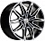 Khomen Wheels KHW1904 (RAV4) 8,5x19 5x114,3 ET35 Dia 60,1 (BLACK-FP) KHW190407BLF