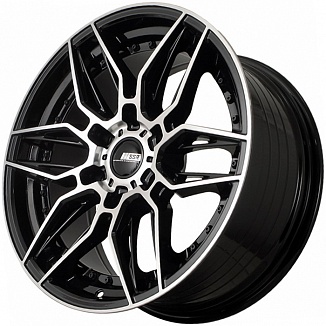 Kipardo KF66 8,5x18 6x139,7 ET15 Dia 108,1 (Black Machined Face) LOT1666_KF66