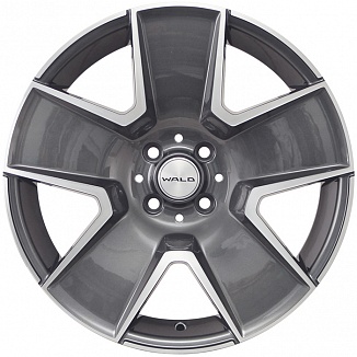 Kipardo KF61 7,5x17 4x100 ET40 Dia 73,1 (Gunmetal Machine Face) LOT1700_KF61