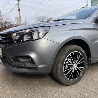 КиК Меандр (КС879) 6x16 4x100 ET45 Dia 67,1 (Алмаз Черный SK) 74604SK