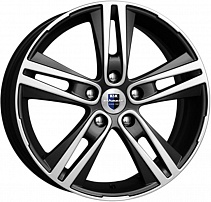КиК Прайм (КС721) 6,5x17 5x114,3 ET46 Dia 67,1 (Алмаз Черный) 67593