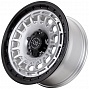 FF KF60 8,5x18 5x150 ET10 Dia 110,5 (Silver With Black Lip) LOT1760_KF60