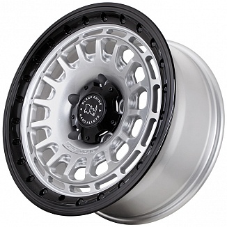 FF KF60 8,5x18 5x150 ET10 Dia 110,5 (Silver With Black Lip) LOT1760_KF60