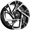 FF FBX137 6,5x16 5x100 ET35 Dia 73,1 (Black Machined Face) LOT1189_FBX137