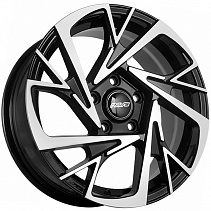 FF FBX137 6,5x16 5x100 ET35 Dia 73,1 (Black Machined Face) LOT1189_FBX137