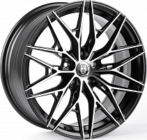 Replica HRE FC003-FG564 7x17 5x108 ET35 Dia 73,1 (Чёрный Глянцевый) VL81772