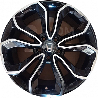 Replica 1828 7,5x18 5x114,3 ET45 Dia 64,1 (Blk Pol) 18281875J18755114345641BP