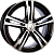 Вектор 217 6x16 5x100 ET38 Dia 57,1 (алмаз черный) 21700AC