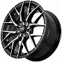 FF SH7095 7x15 4x100 ET38 Dia 73,1 (Black Machined Face) LOT1458_SH7095