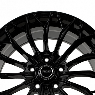FF R124 7,5x17 5x114,3 ET38 Dia 73,1 (Black) LOT1918_R124