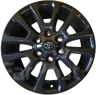 Replica H843F_905 7,5x17 6x139,7 ET25 Dia 106,1 (Black) H843F905