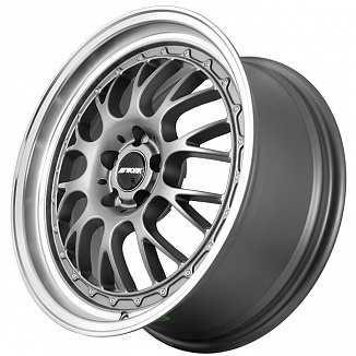 FF SH7007 8x18 5x114,3 ET35 Dia 73,1 (Matte Dark Gunmetal Lip Polish) LOT1584_SH7007