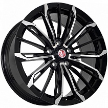 FF SH7083 8x18 5x114,3 ET40 Dia 73,1 (Black Machined Face) LOT1613_SH7083