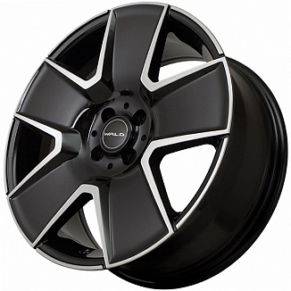 Kipardo KF61 7,5x17 4x100 ET40 Dia 73,1 (Gloss Black Machined Face) LOT1698_KF61