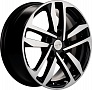 Khomen Wheels KHW1612 (ZV 16_ Mazda 3/ix35) 6,5x16 5x114,3 ET45 Dia 67,1 (BLACK-FP) KHW103112