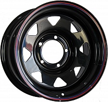 Steel A17 7x17 6x139,7 ET25 Dia 110,1 (Черный) JTA71725613971101B