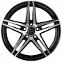 FF REW015 7x16 5x100 ET35 Dia 73,1 (Black Machine Face) LOT1003_REW015