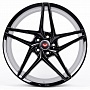 Replica Vossen BX01-CS257 9,5x19 5x108 ET38 Dia 73,1 (Чёрный Глянцевый) VL81388