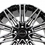 Kipardo 53380J 10x22 5x150 ET45 Dia 110,1 (Black Machined Face) LOT1662_53380J