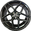 Replica XF204_2482 8x18 5x100 ET40 Dia 73,1 (Black) XF2042482