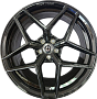 Replica XF204_2482 8x18 5x100 ET40 Dia 73,1 (Black) XF2042482